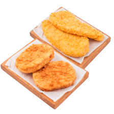 Kabeljauwburger of kabeljauwschnitzel